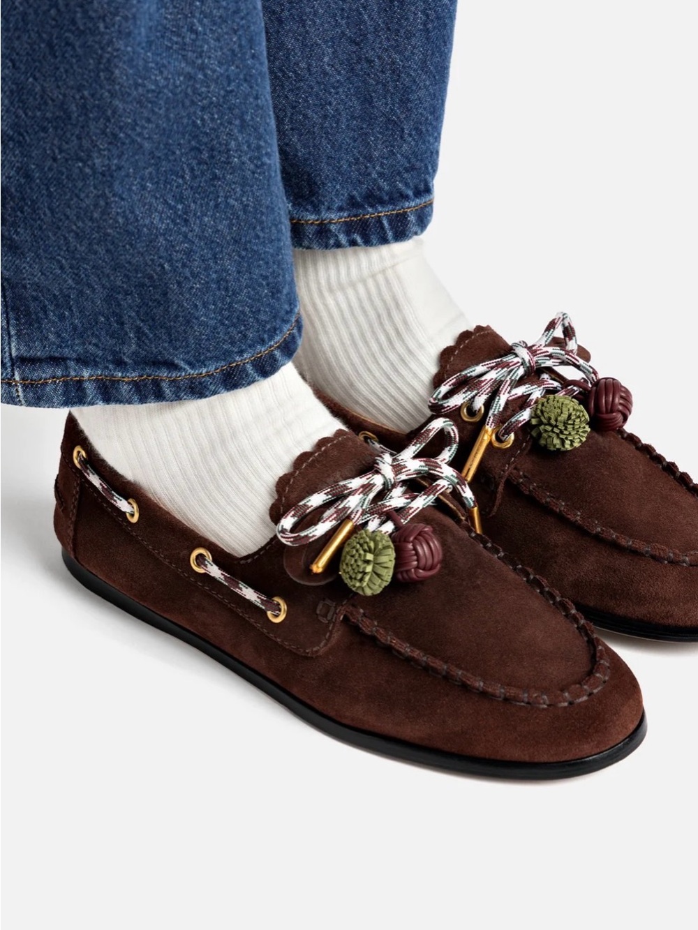 Larroude Cyprus Boat Shoe Loafer